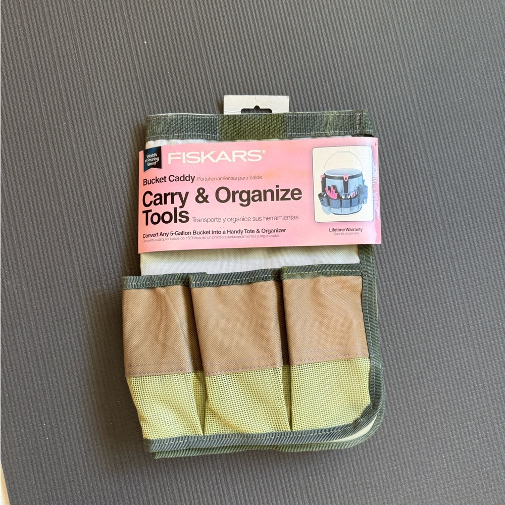 Fiskars Carry & Organize Tools Bucket Caddy